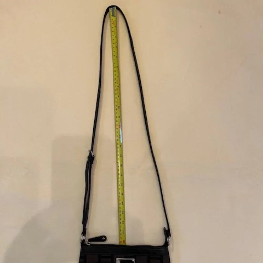 NINE WEST | Black Brown Crossbody Bag